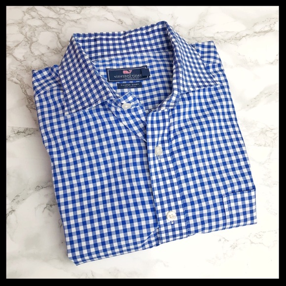 Vineyard Vines Other - SOLD 💛 vineyard vines // cooper gingham shirt